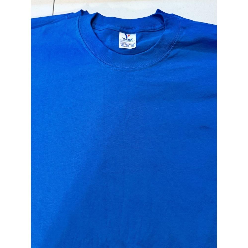 LOT OF 3 Yazbek Adult Tee - Blue - Size 3XL | NWOT Wholesale Bundle